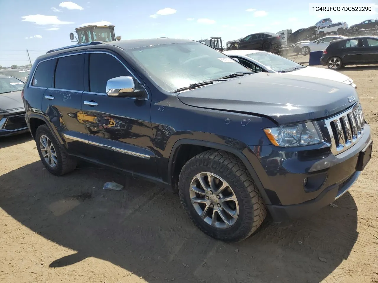 2013 Jeep Grand Cherokee Overland VIN: 1C4RJFCG7DC522290 Lot: 69475714