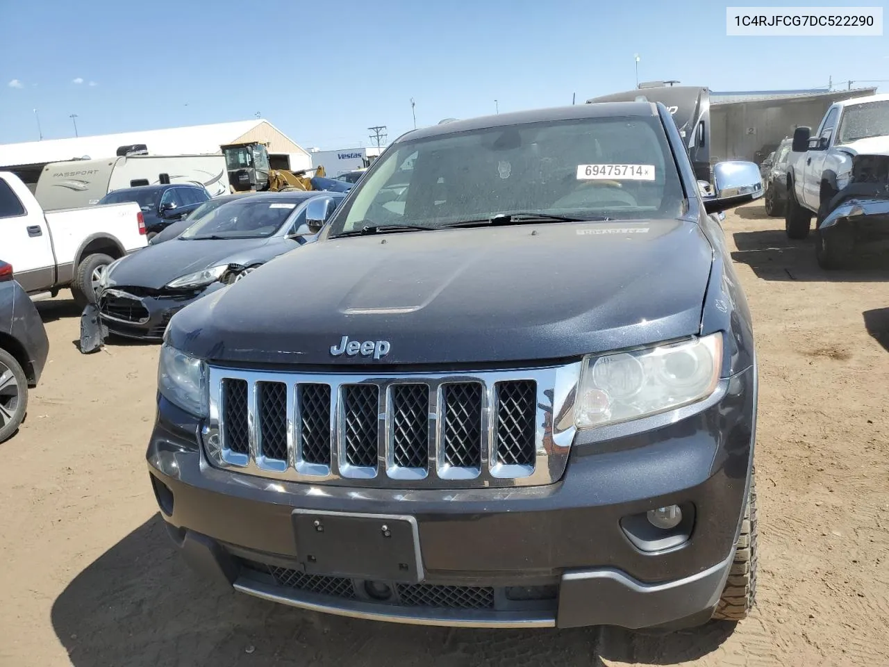 1C4RJFCG7DC522290 2013 Jeep Grand Cherokee Overland