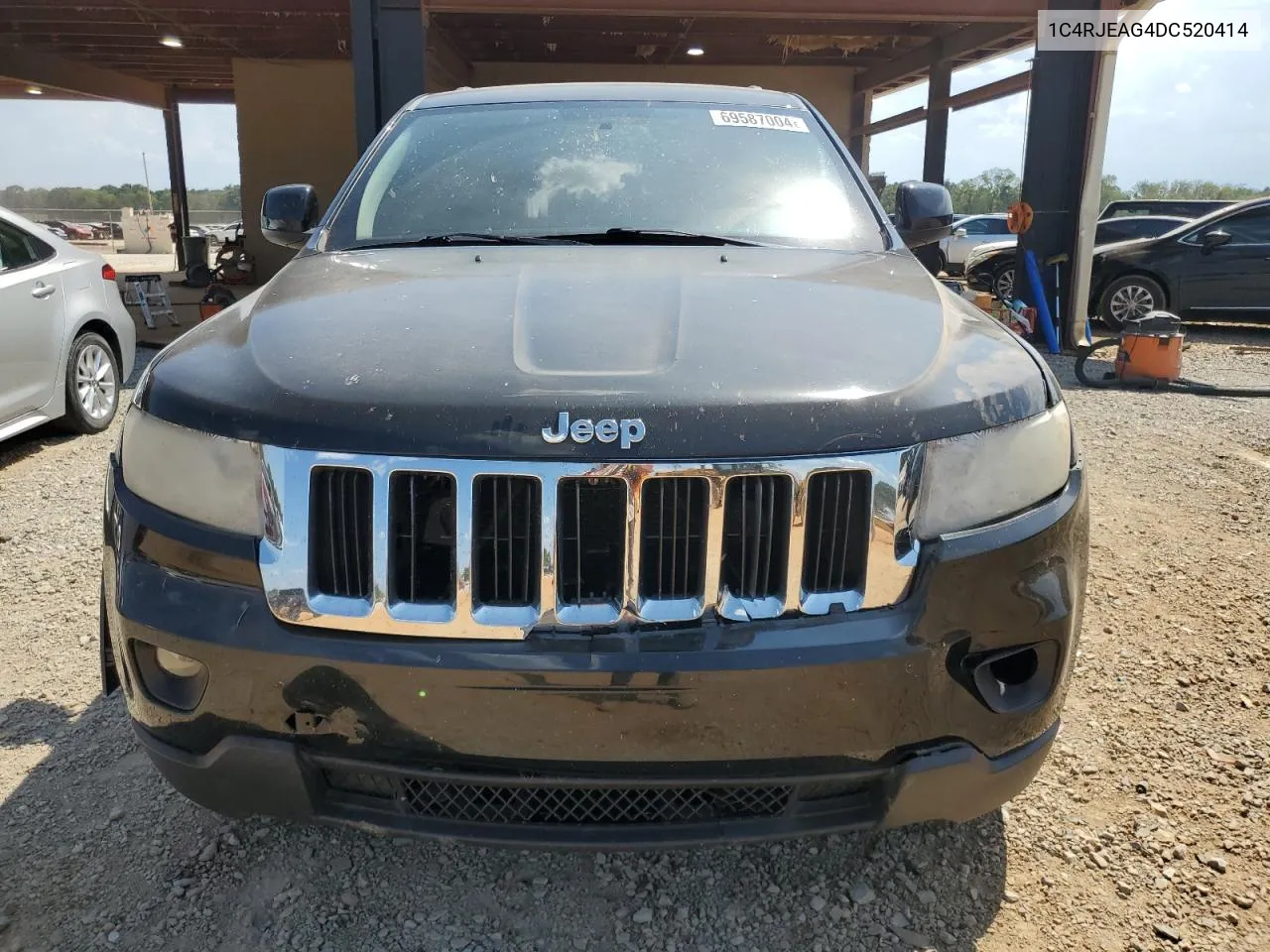 2013 Jeep Grand Cherokee Laredo VIN: 1C4RJEAG4DC520414 Lot: 69587004