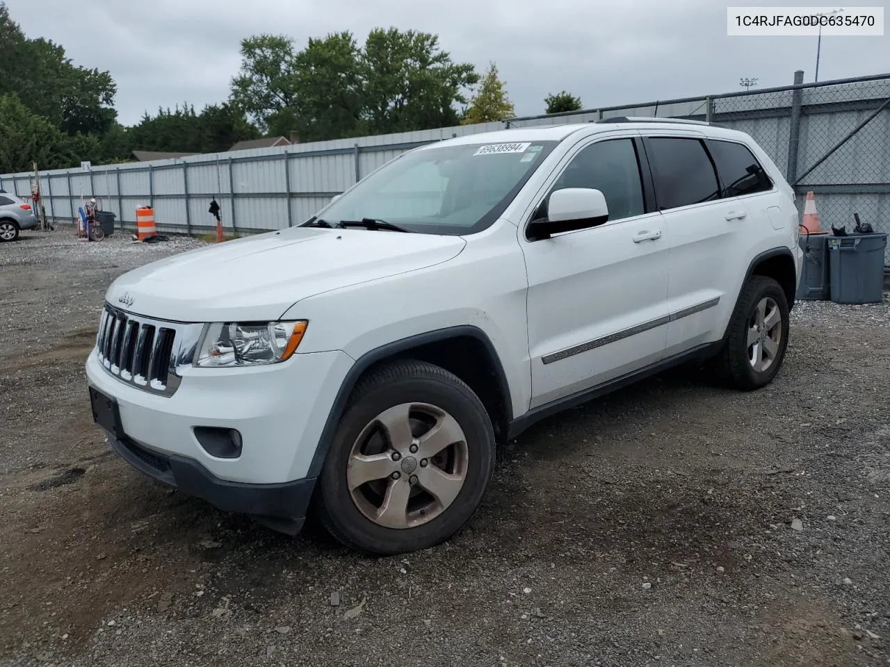 2013 Jeep Grand Cherokee Laredo VIN: 1C4RJFAG0DC635470 Lot: 69638994