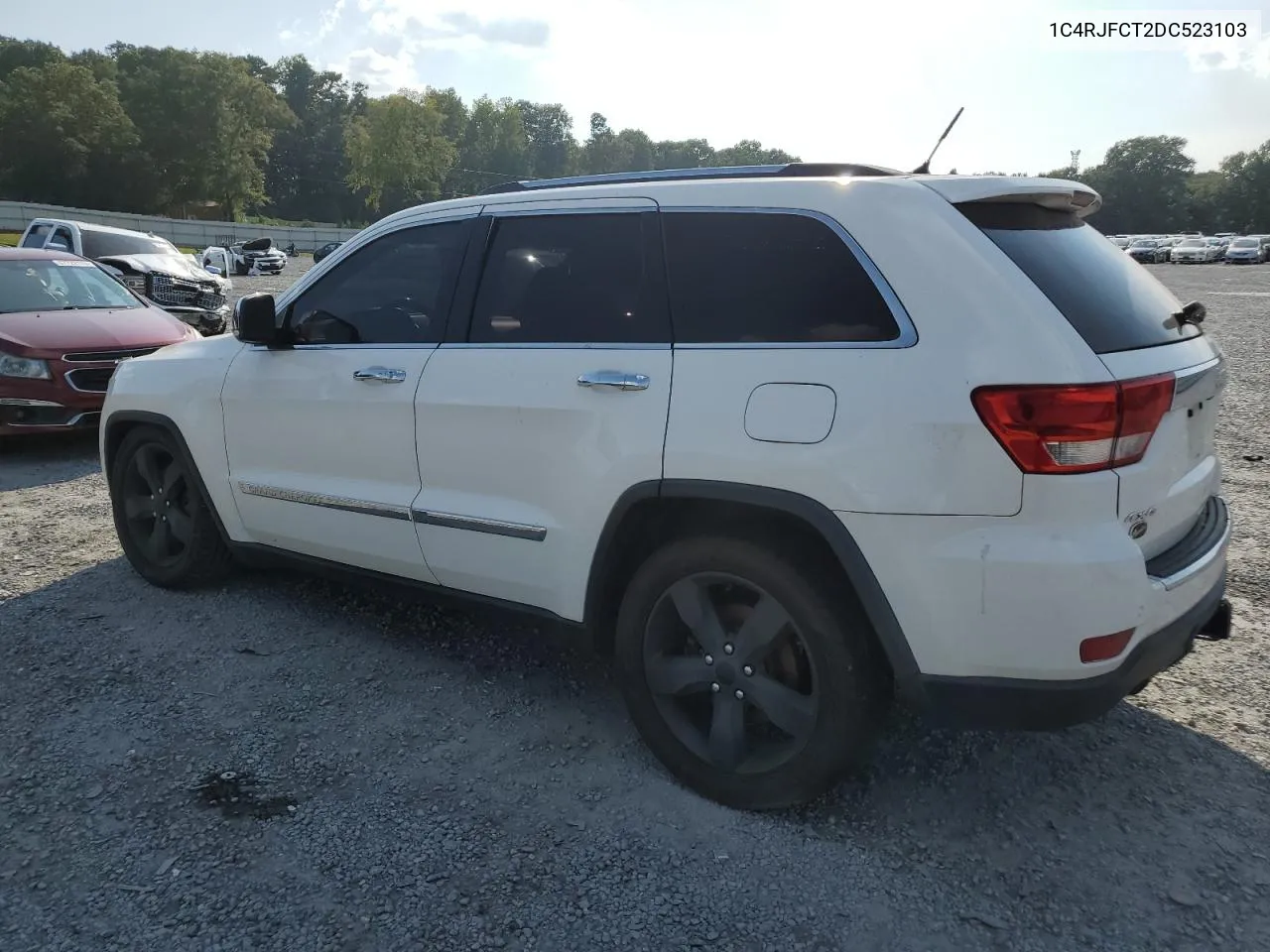 2013 Jeep Grand Cherokee Overland VIN: 1C4RJFCT2DC523103 Lot: 69653084