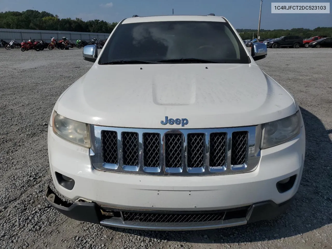 2013 Jeep Grand Cherokee Overland VIN: 1C4RJFCT2DC523103 Lot: 69653084