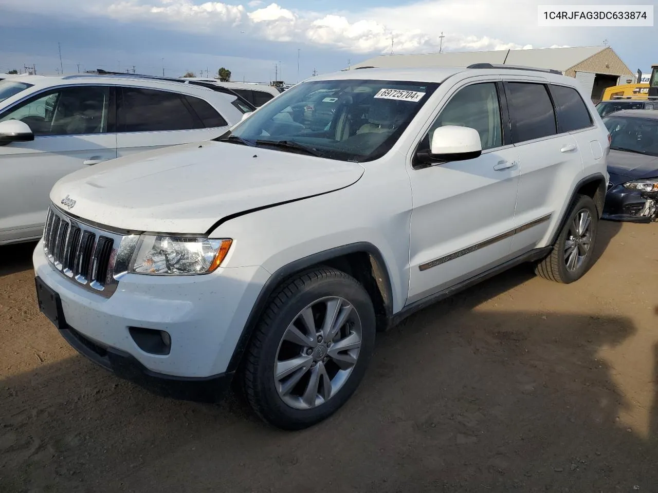 1C4RJFAG3DC633874 2013 Jeep Grand Cherokee Laredo