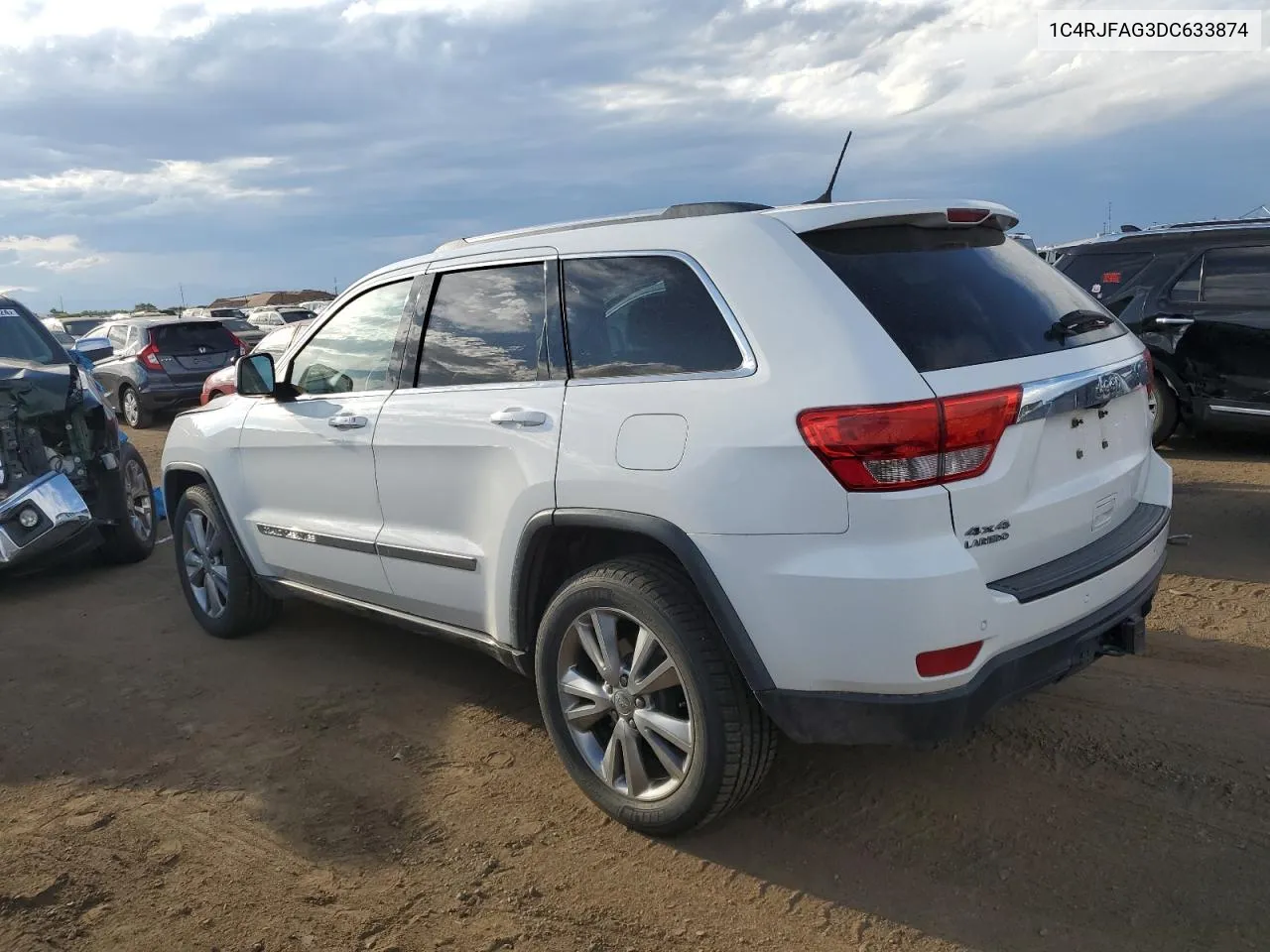 2013 Jeep Grand Cherokee Laredo VIN: 1C4RJFAG3DC633874 Lot: 69725704