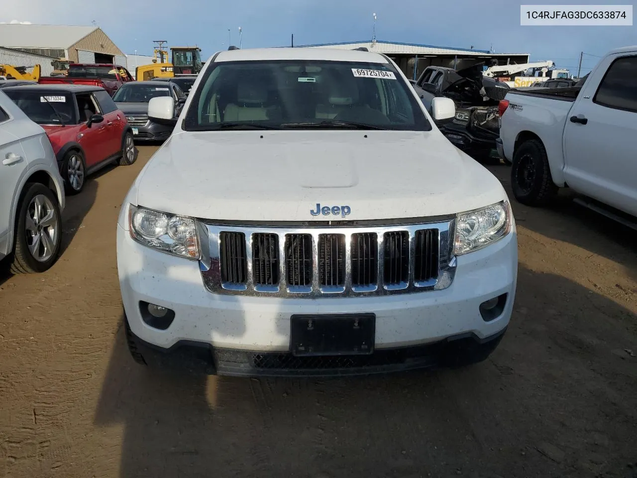 1C4RJFAG3DC633874 2013 Jeep Grand Cherokee Laredo