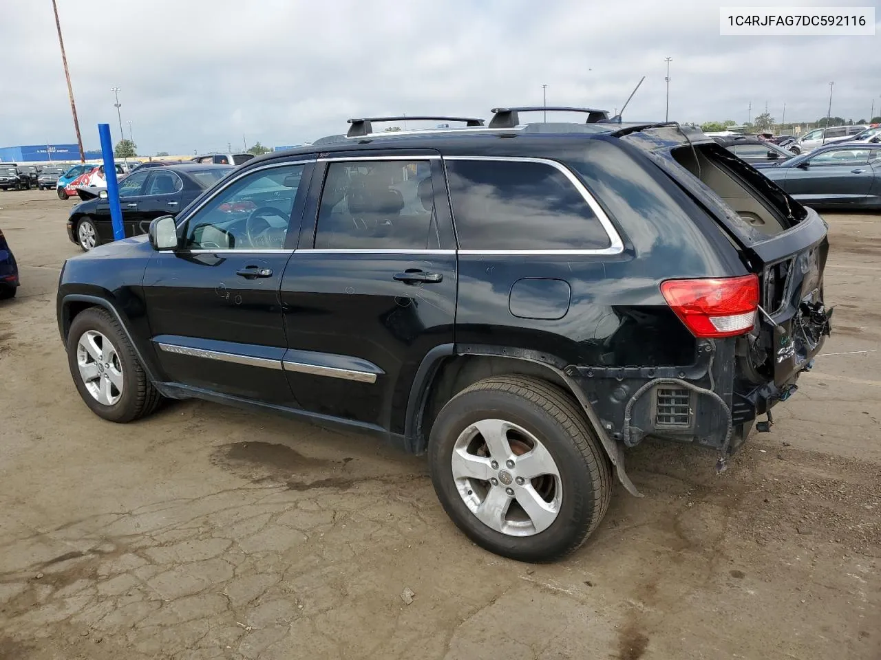 2013 Jeep Grand Cherokee Laredo VIN: 1C4RJFAG7DC592116 Lot: 70011394