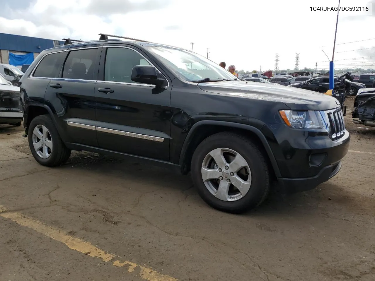 2013 Jeep Grand Cherokee Laredo VIN: 1C4RJFAG7DC592116 Lot: 70011394