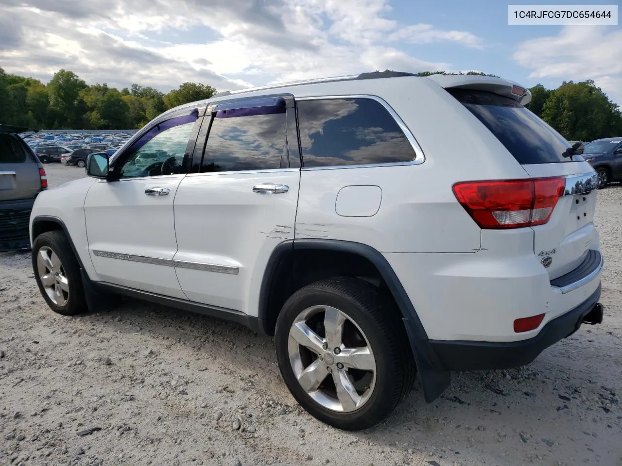 2013 Jeep Grand Cherokee Overland VIN: 1C4RJFCG7DC654644 Lot: 70562924