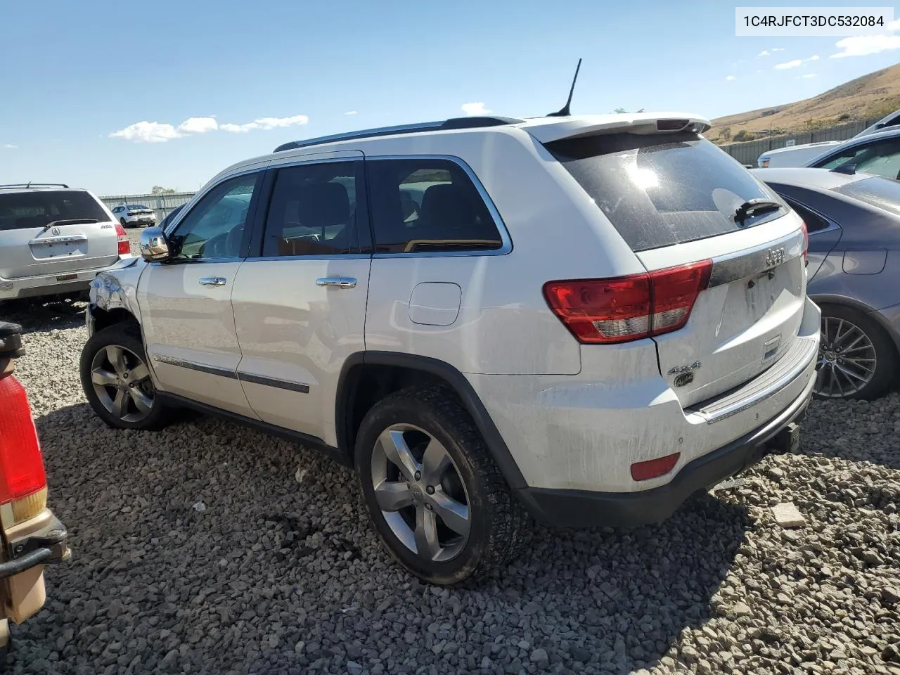 2013 Jeep Grand Cherokee Overland VIN: 1C4RJFCT3DC532084 Lot: 70998314