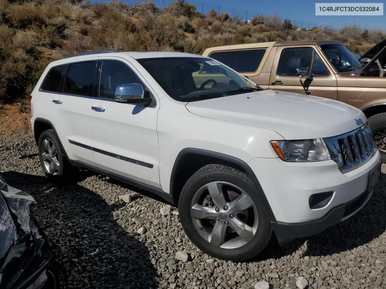 2013 Jeep Grand Cherokee Overland VIN: 1C4RJFCT3DC532084 Lot: 70998314