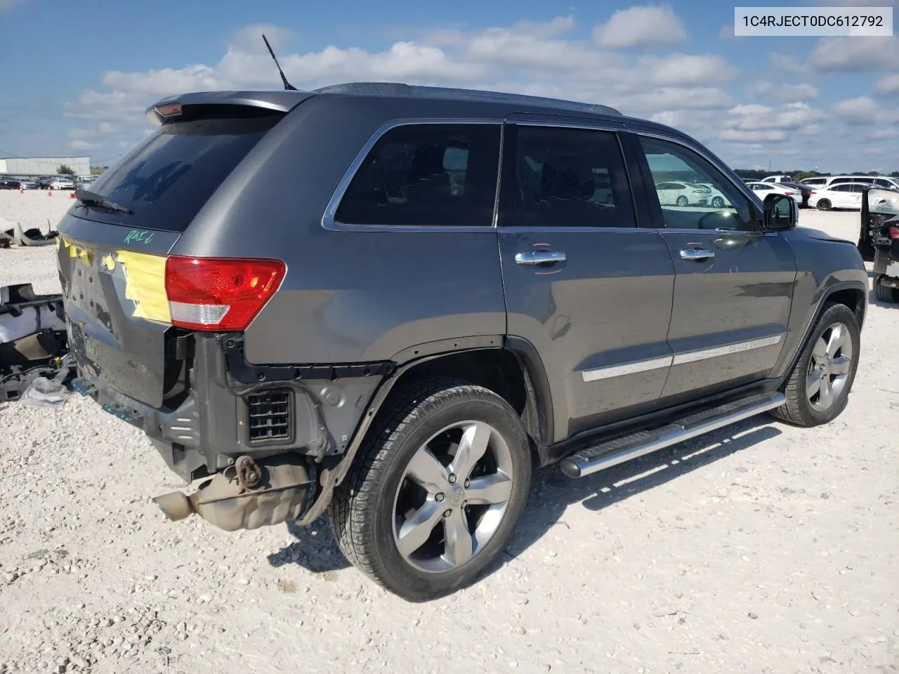 2013 Jeep Grand Cherokee Overland VIN: 1C4RJECT0DC612792 Lot: 71199184