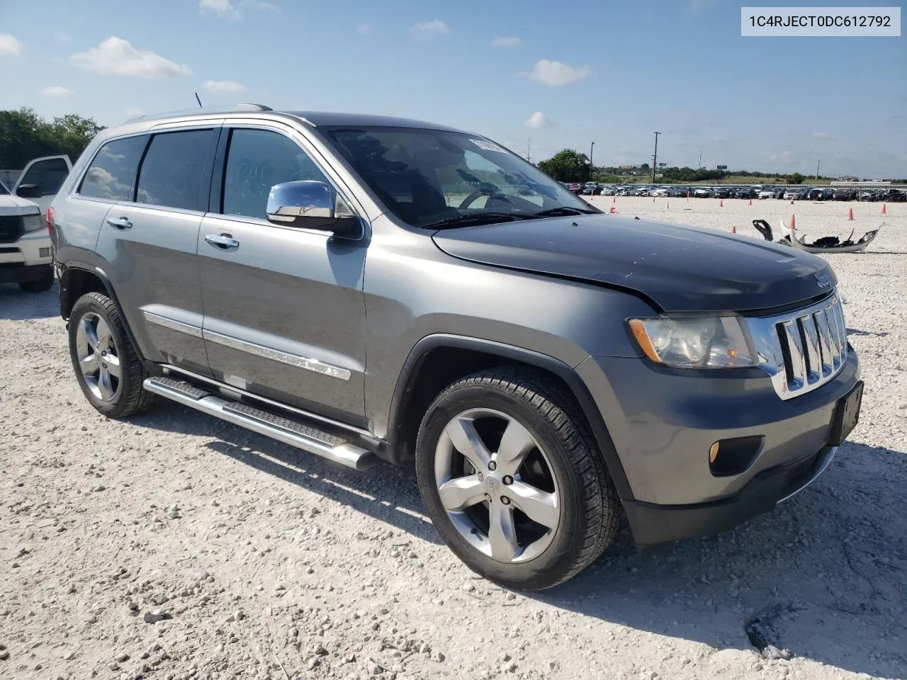 2013 Jeep Grand Cherokee Overland VIN: 1C4RJECT0DC612792 Lot: 71199184