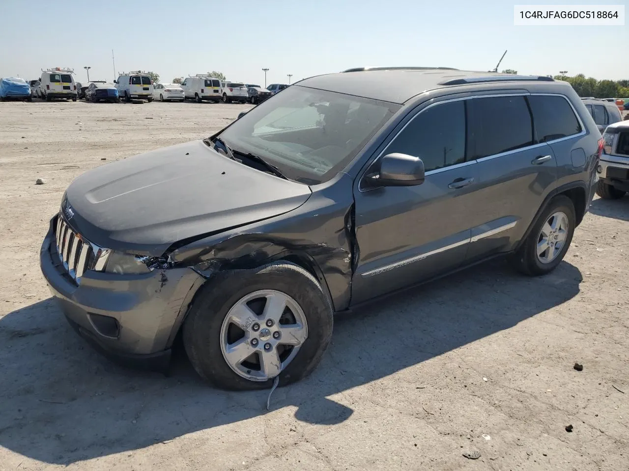 2013 Jeep Grand Cherokee Laredo VIN: 1C4RJFAG6DC518864 Lot: 71263984