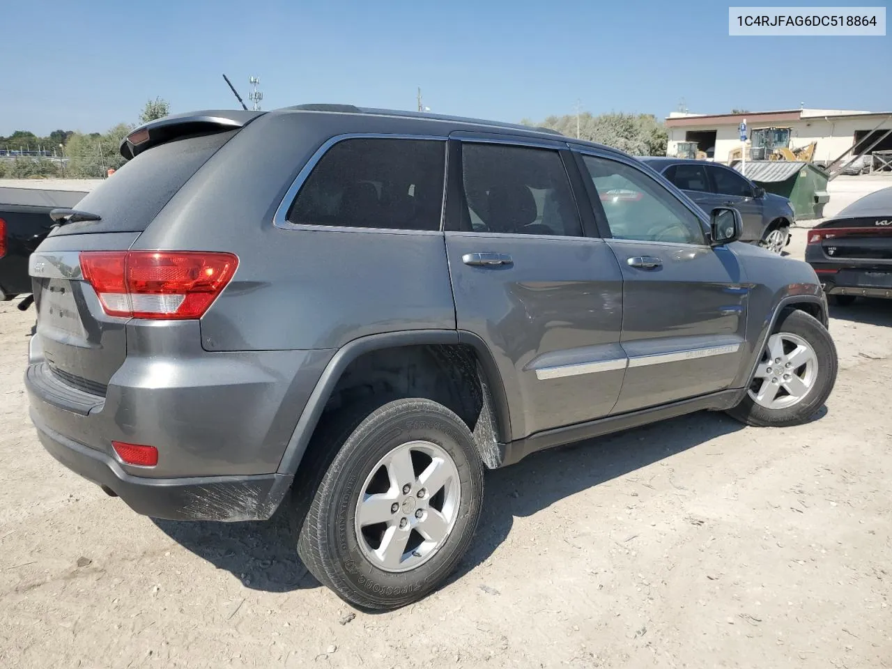 2013 Jeep Grand Cherokee Laredo VIN: 1C4RJFAG6DC518864 Lot: 71263984