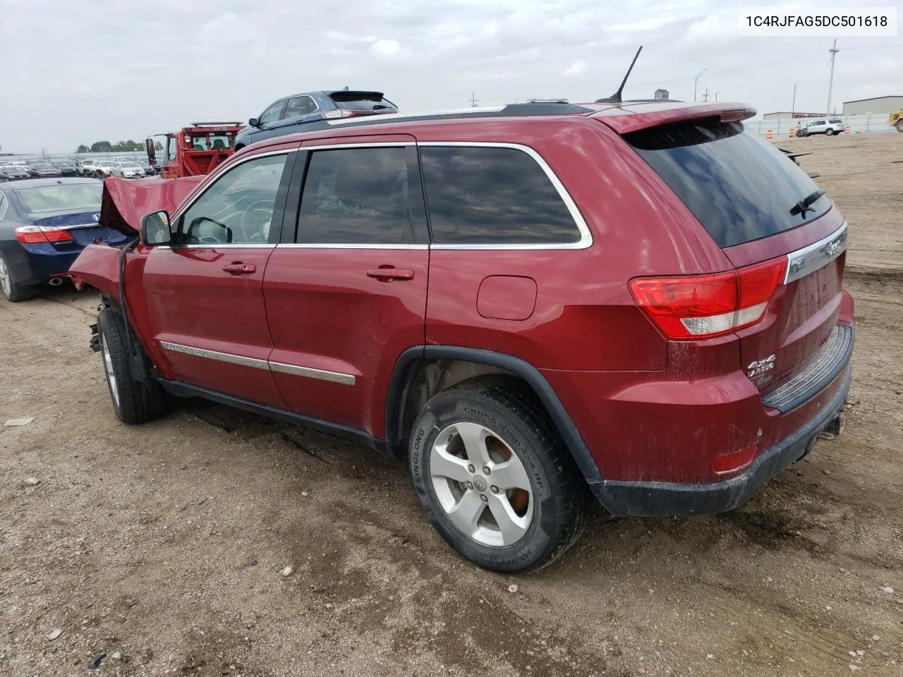 2013 Jeep Grand Cherokee Laredo VIN: 1C4RJFAG5DC501618 Lot: 71552204