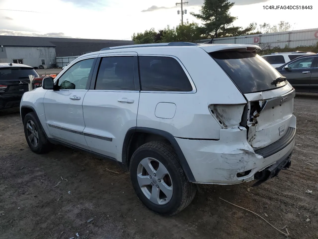 2013 Jeep Grand Cherokee Laredo VIN: 1C4RJFAG4DC518443 Lot: 71808794