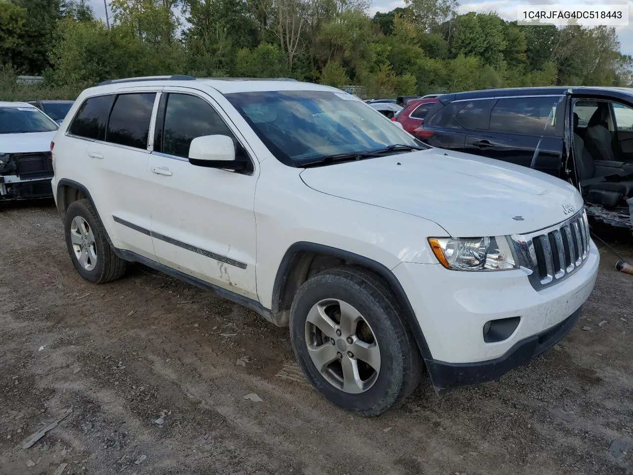 2013 Jeep Grand Cherokee Laredo VIN: 1C4RJFAG4DC518443 Lot: 71808794