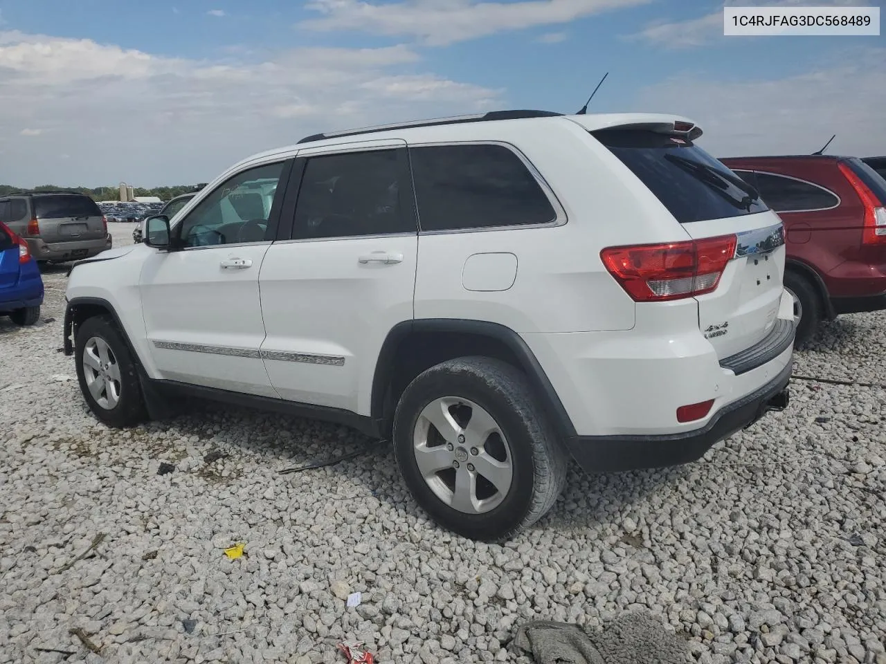 2013 Jeep Grand Cherokee Laredo VIN: 1C4RJFAG3DC568489 Lot: 71838934