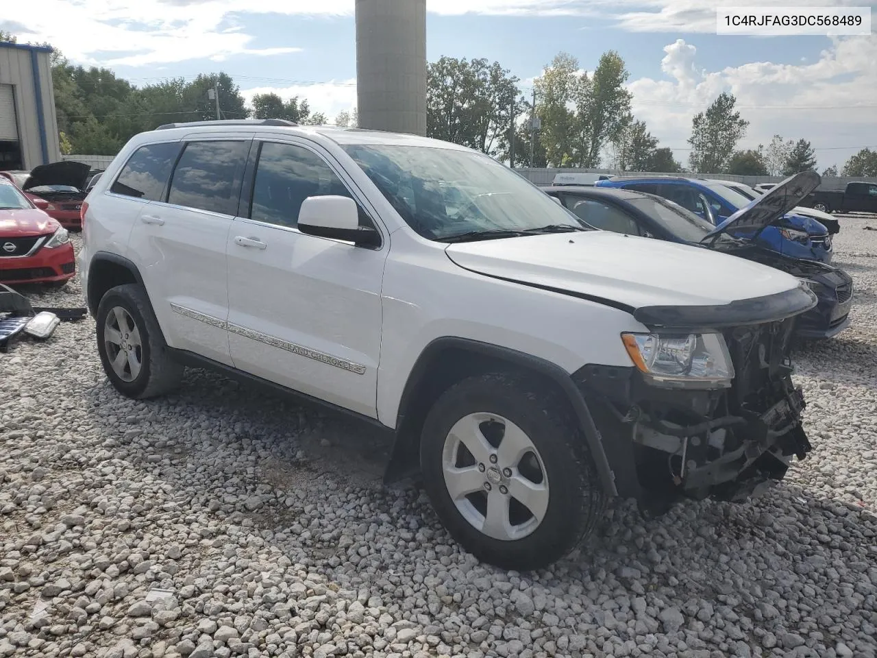 2013 Jeep Grand Cherokee Laredo VIN: 1C4RJFAG3DC568489 Lot: 71838934