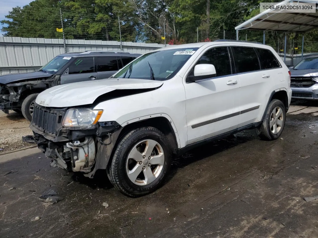 2013 Jeep Grand Cherokee Laredo VIN: 1C4RJFAG2DC513094 Lot: 71867524