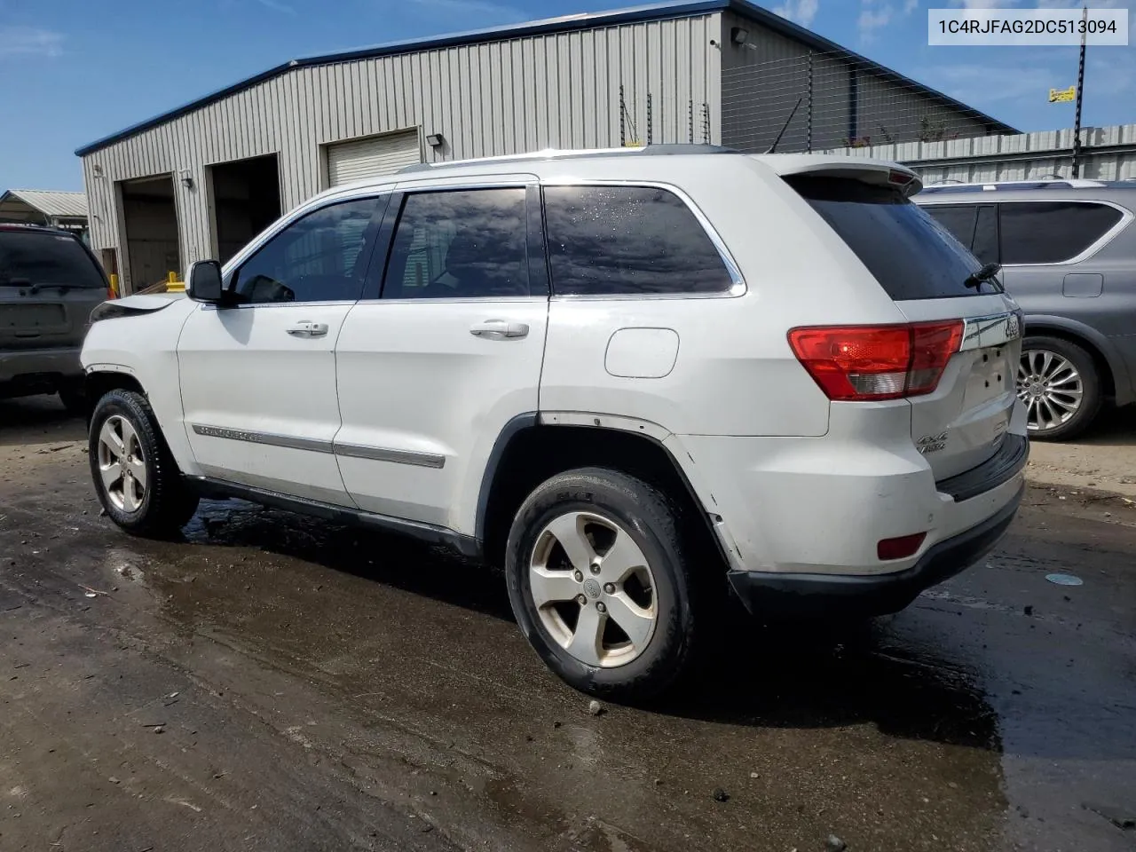 2013 Jeep Grand Cherokee Laredo VIN: 1C4RJFAG2DC513094 Lot: 71867524