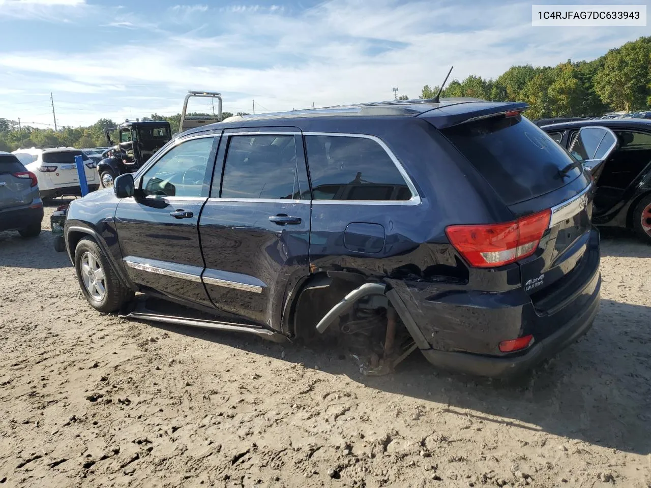 2013 Jeep Grand Cherokee Laredo VIN: 1C4RJFAG7DC633943 Lot: 72119774