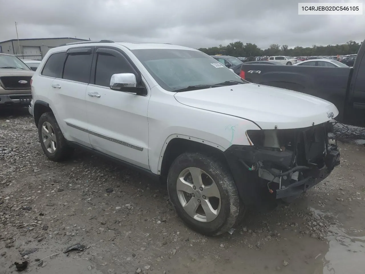 2013 Jeep Grand Cherokee Limited VIN: 1C4RJEBG2DC546105 Lot: 72433024