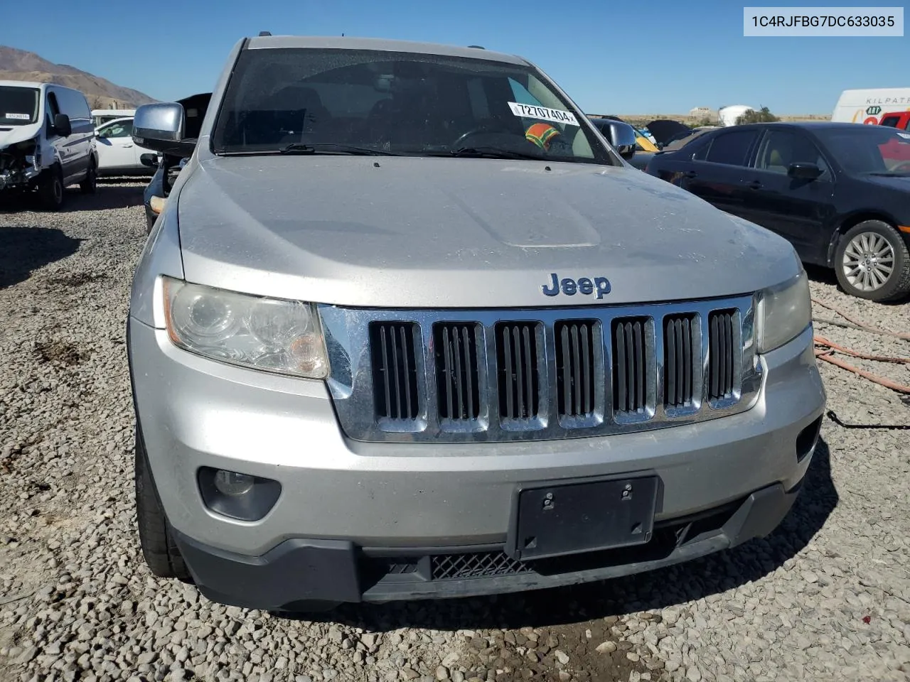 2013 Jeep Grand Cherokee Limited VIN: 1C4RJFBG7DC633035 Lot: 72707404