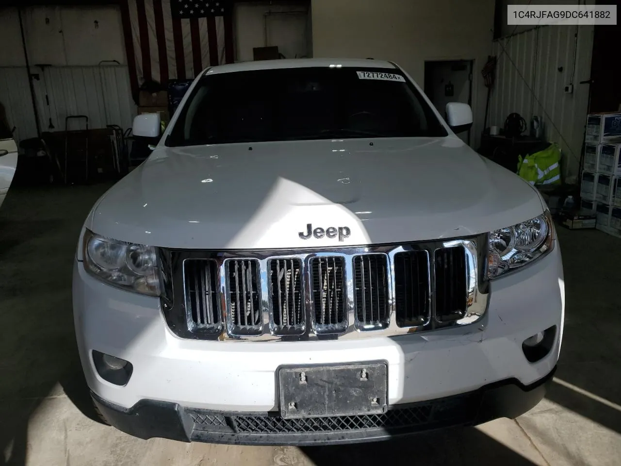 2013 Jeep Grand Cherokee Laredo VIN: 1C4RJFAG9DC641882 Lot: 72772484