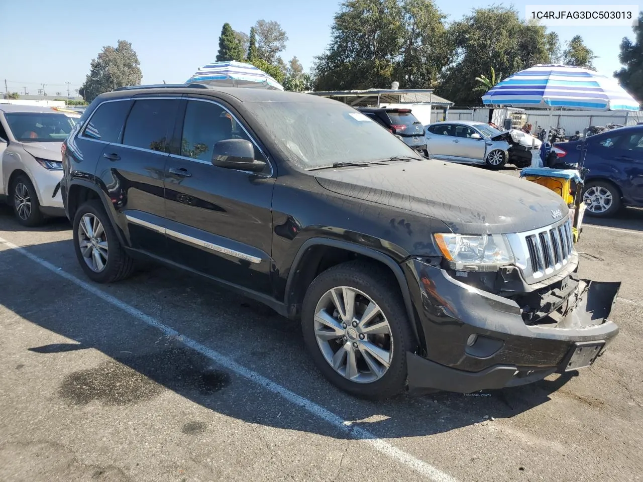 2013 Jeep Grand Cherokee Laredo VIN: 1C4RJFAG3DC503013 Lot: 72800804