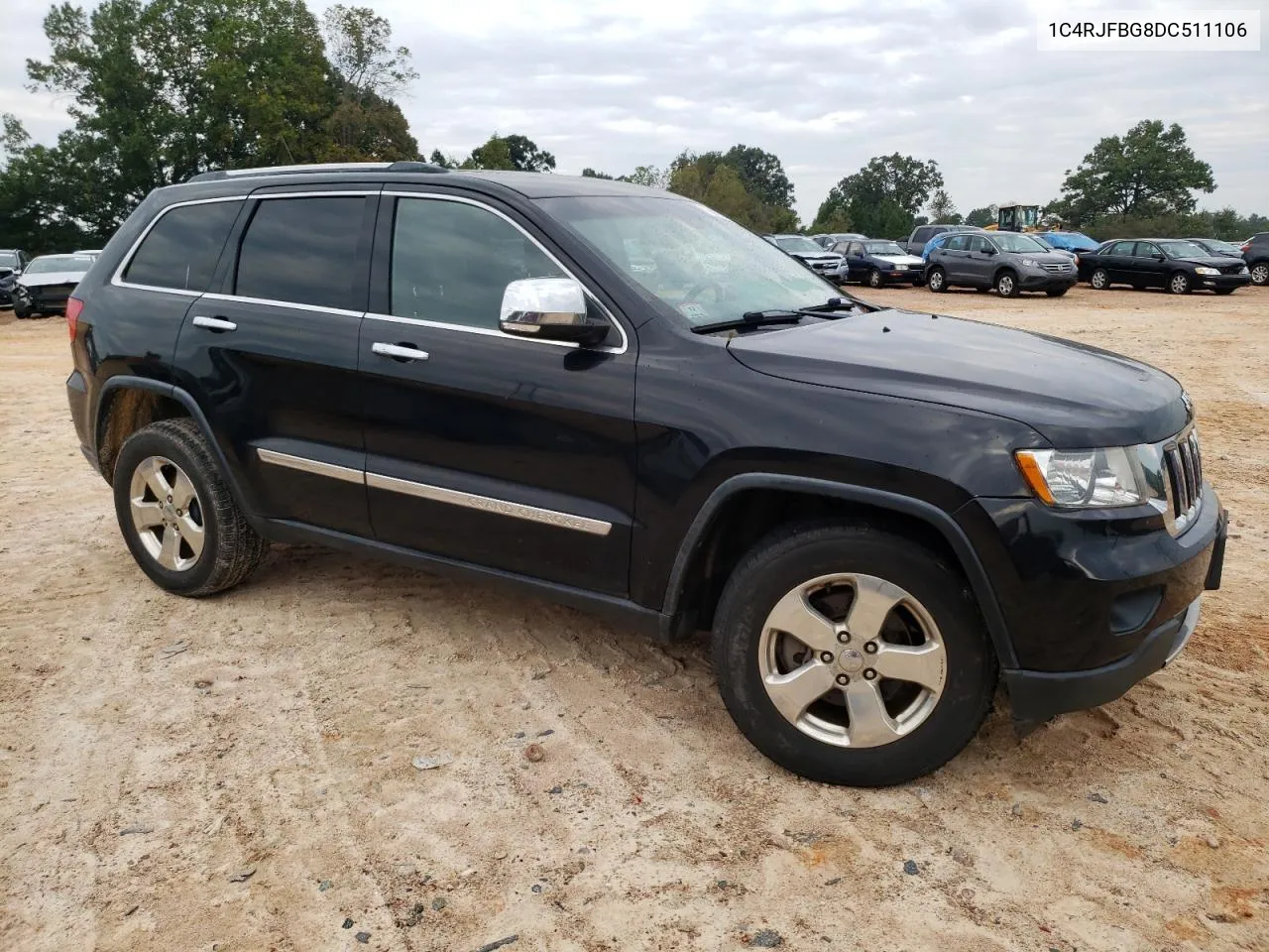 1C4RJFBG8DC511106 2013 Jeep Grand Cherokee Limited