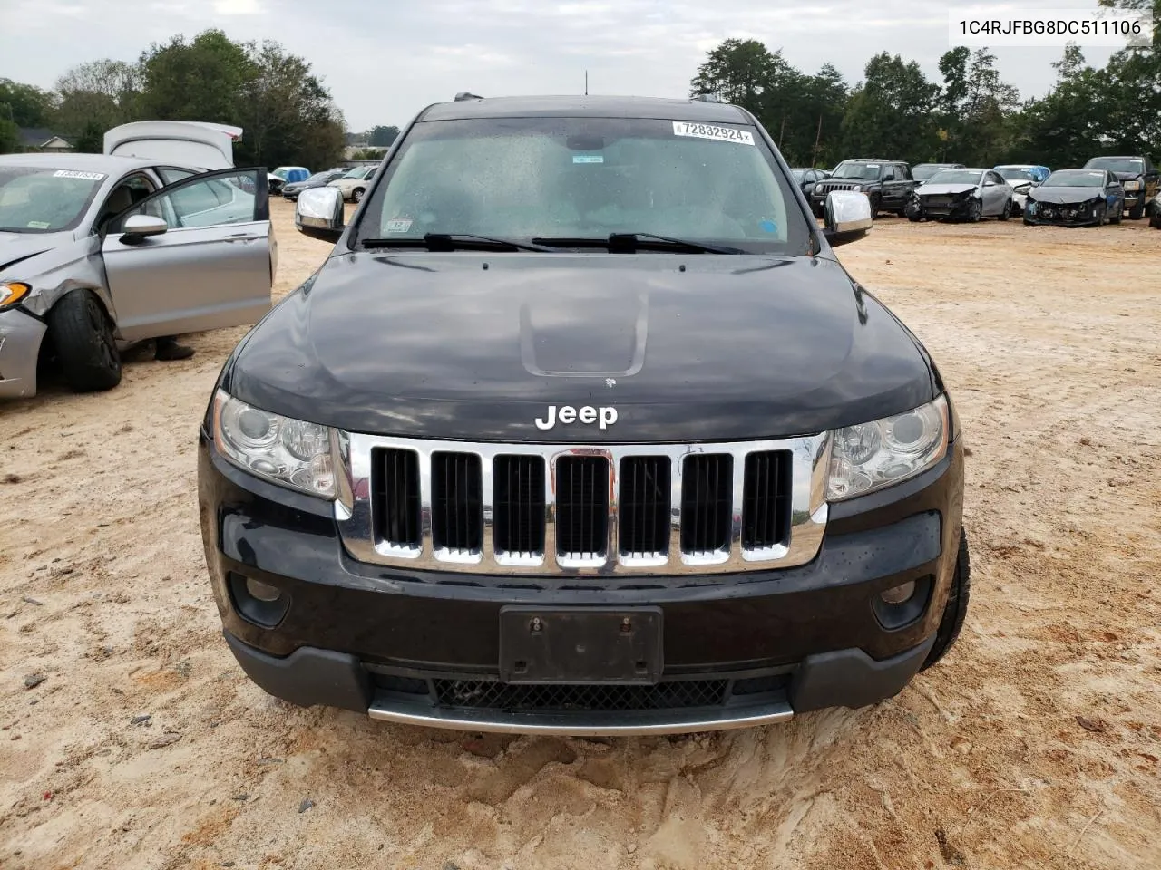 2013 Jeep Grand Cherokee Limited VIN: 1C4RJFBG8DC511106 Lot: 72832924