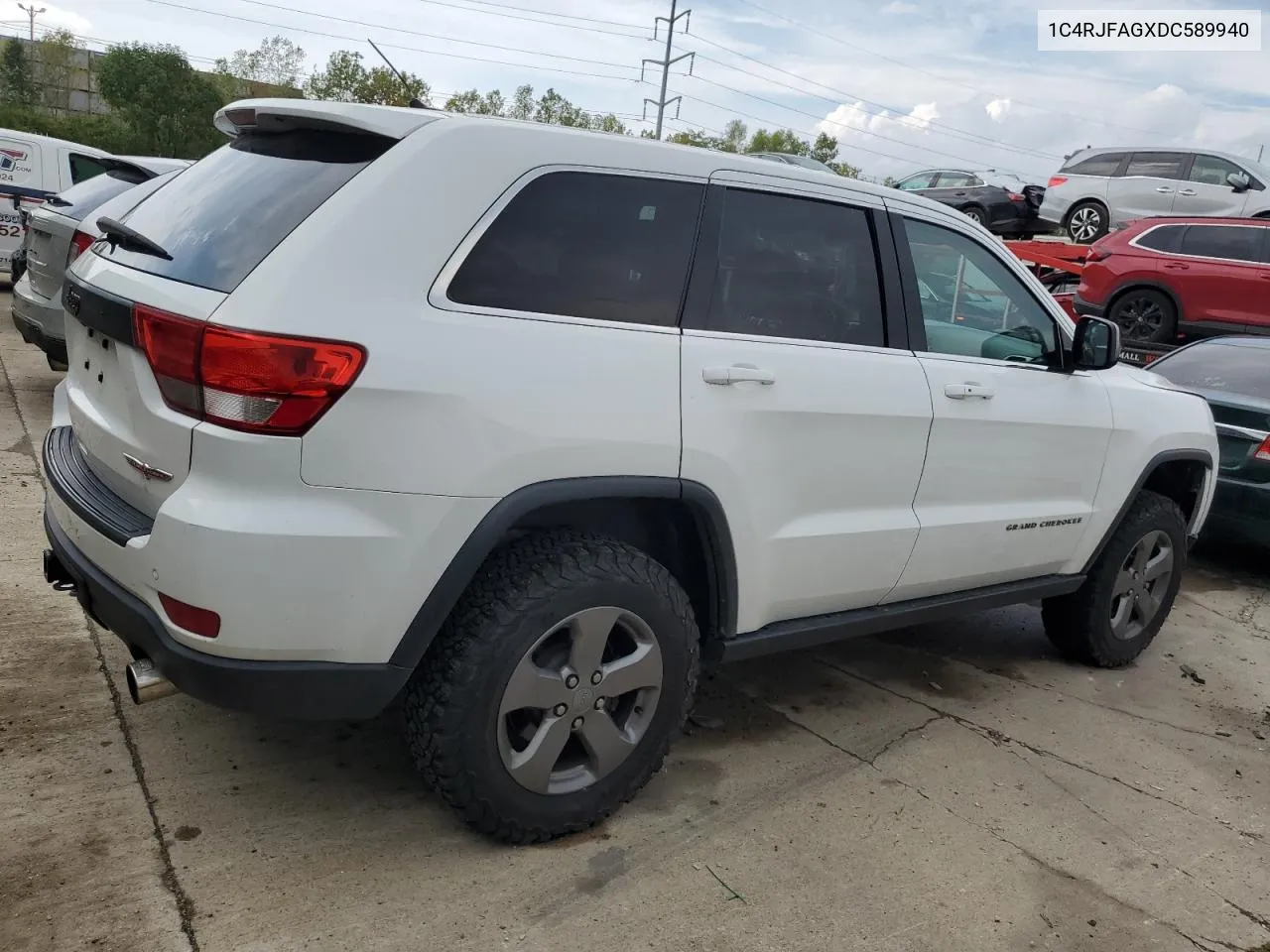 2013 Jeep Grand Cherokee Laredo VIN: 1C4RJFAGXDC589940 Lot: 72859374