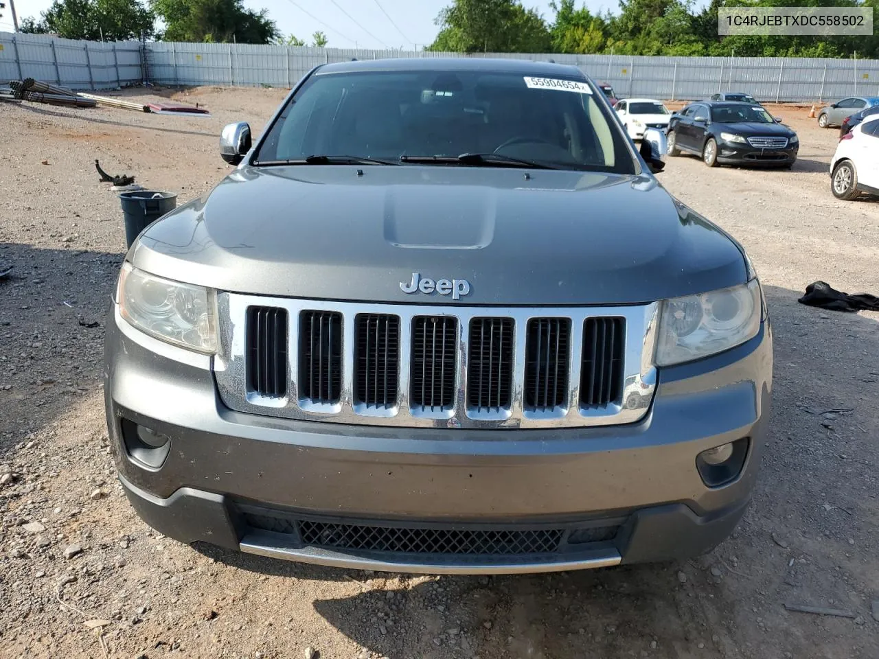 1C4RJEBTXDC558502 2013 Jeep Grand Cherokee Limited