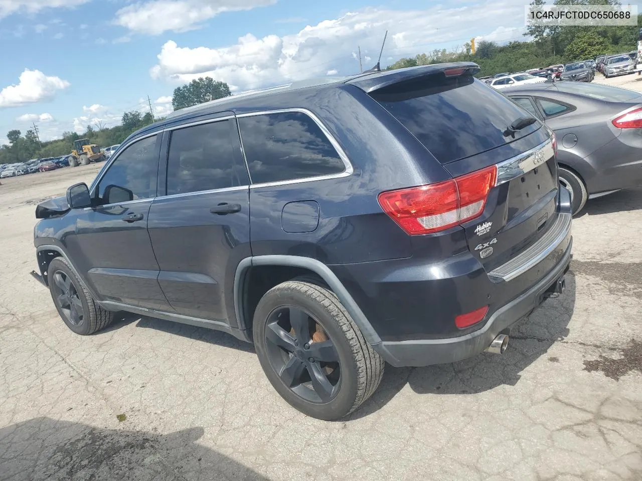 2013 Jeep Grand Cherokee Overland VIN: 1C4RJFCT0DC650688 Lot: 73306434