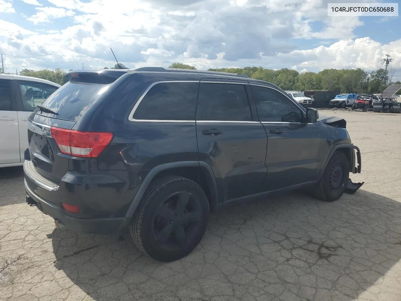 2013 Jeep Grand Cherokee Overland VIN: 1C4RJFCT0DC650688 Lot: 73306434