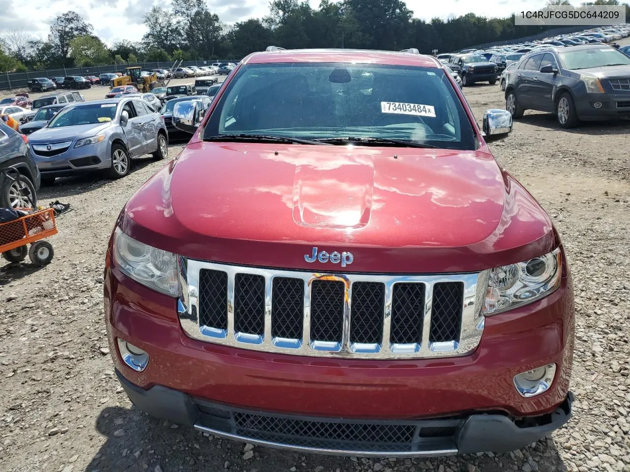 1C4RJFCG5DC644209 2013 Jeep Grand Cherokee Overland