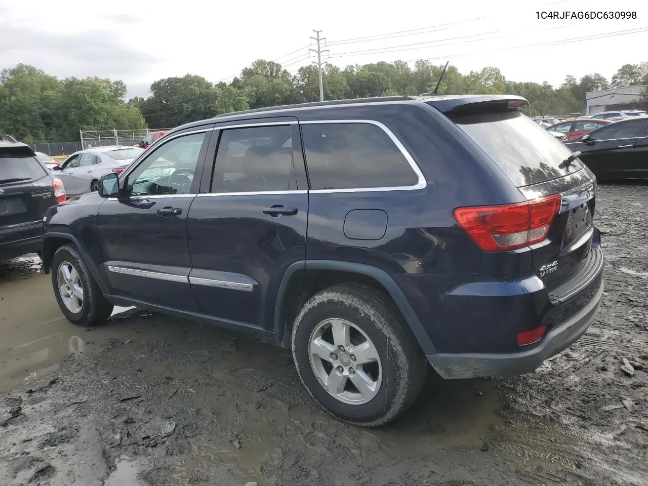 1C4RJFAG6DC630998 2013 Jeep Grand Cherokee Laredo