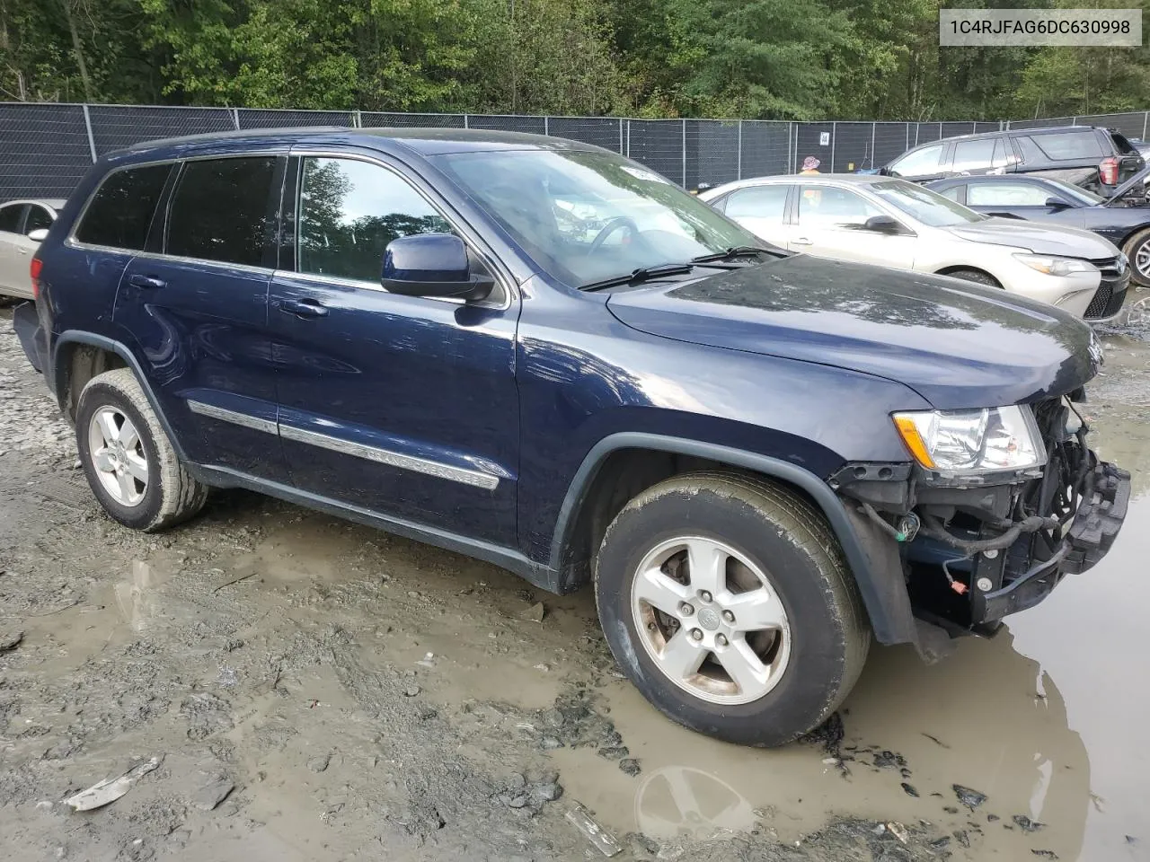 2013 Jeep Grand Cherokee Laredo VIN: 1C4RJFAG6DC630998 Lot: 73458754