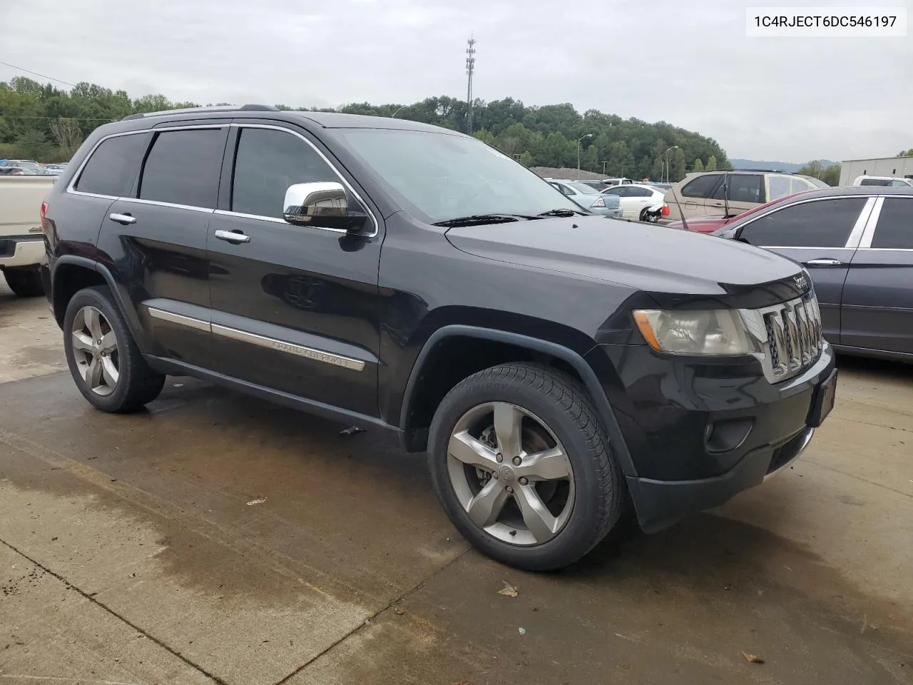 2013 Jeep Grand Cherokee Overland VIN: 1C4RJECT6DC546197 Lot: 73477484