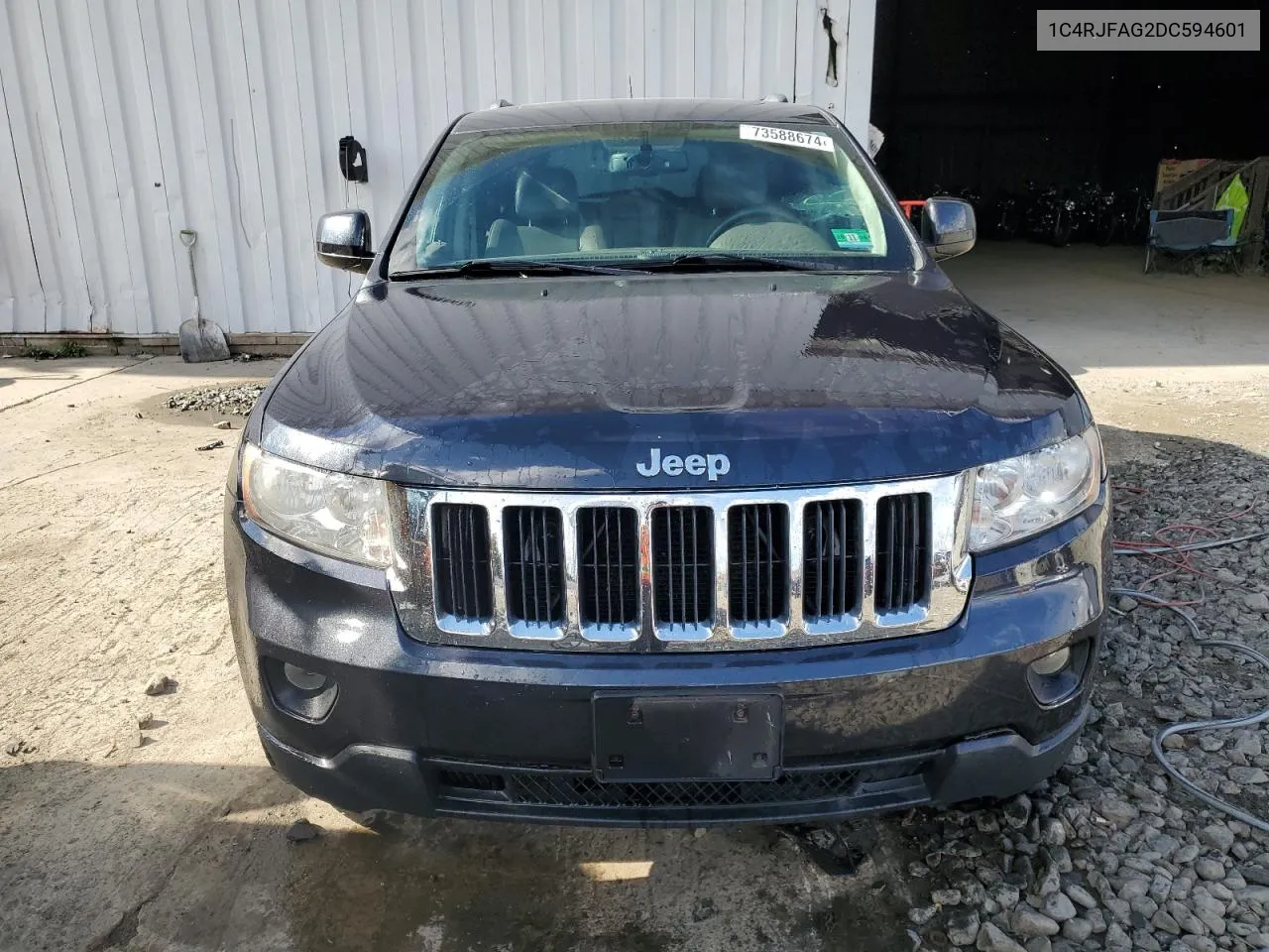 2013 Jeep Grand Cherokee Laredo VIN: 1C4RJFAG2DC594601 Lot: 73588674