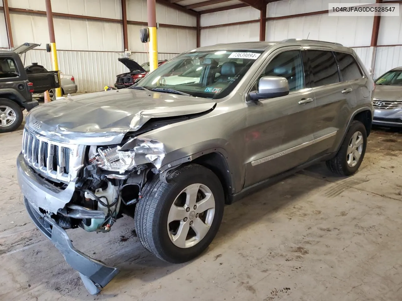 2013 Jeep Grand Cherokee Laredo VIN: 1C4RJFAG0DC528547 Lot: 73639894