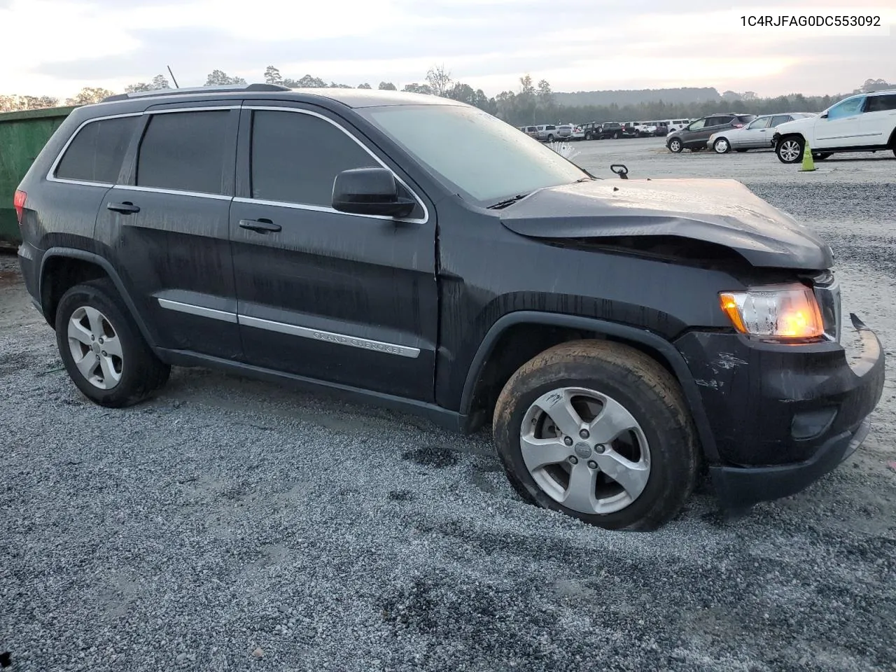 2013 Jeep Grand Cherokee Laredo VIN: 1C4RJFAG0DC553092 Lot: 74106414