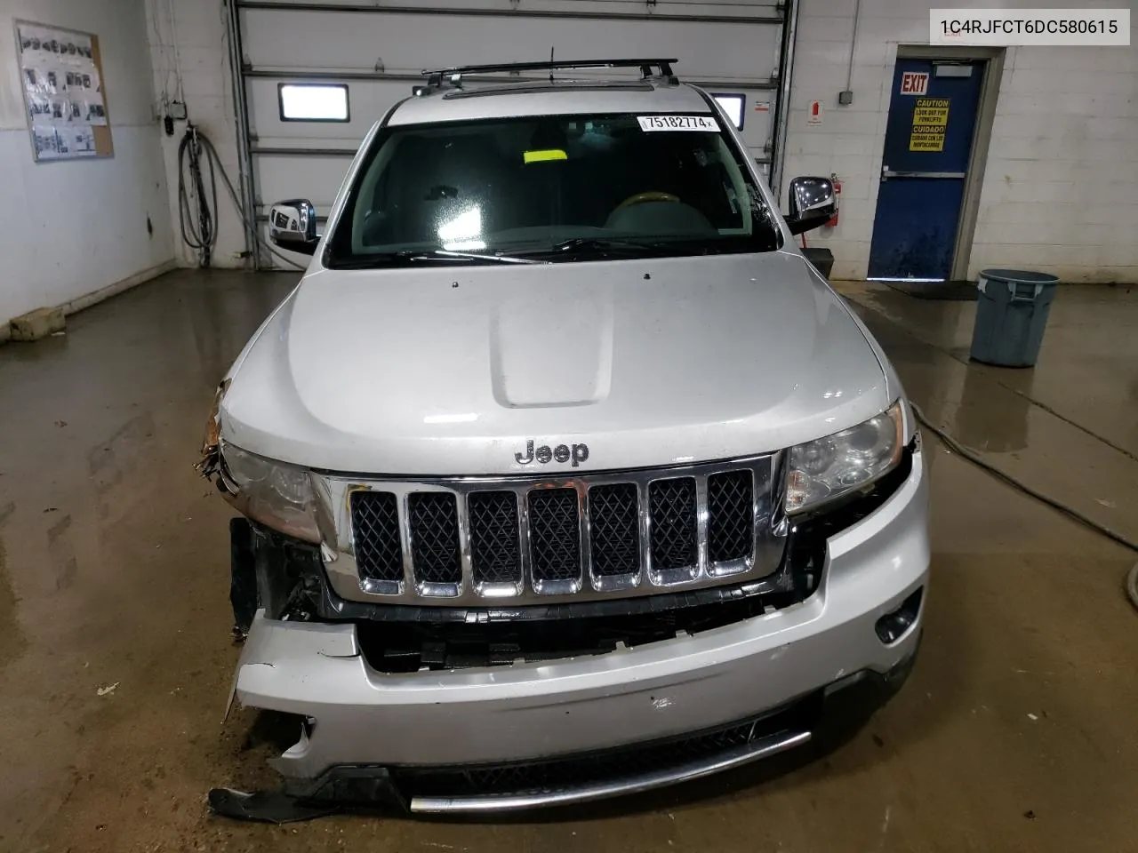 1C4RJFCT6DC580615 2013 Jeep Grand Cherokee Overland