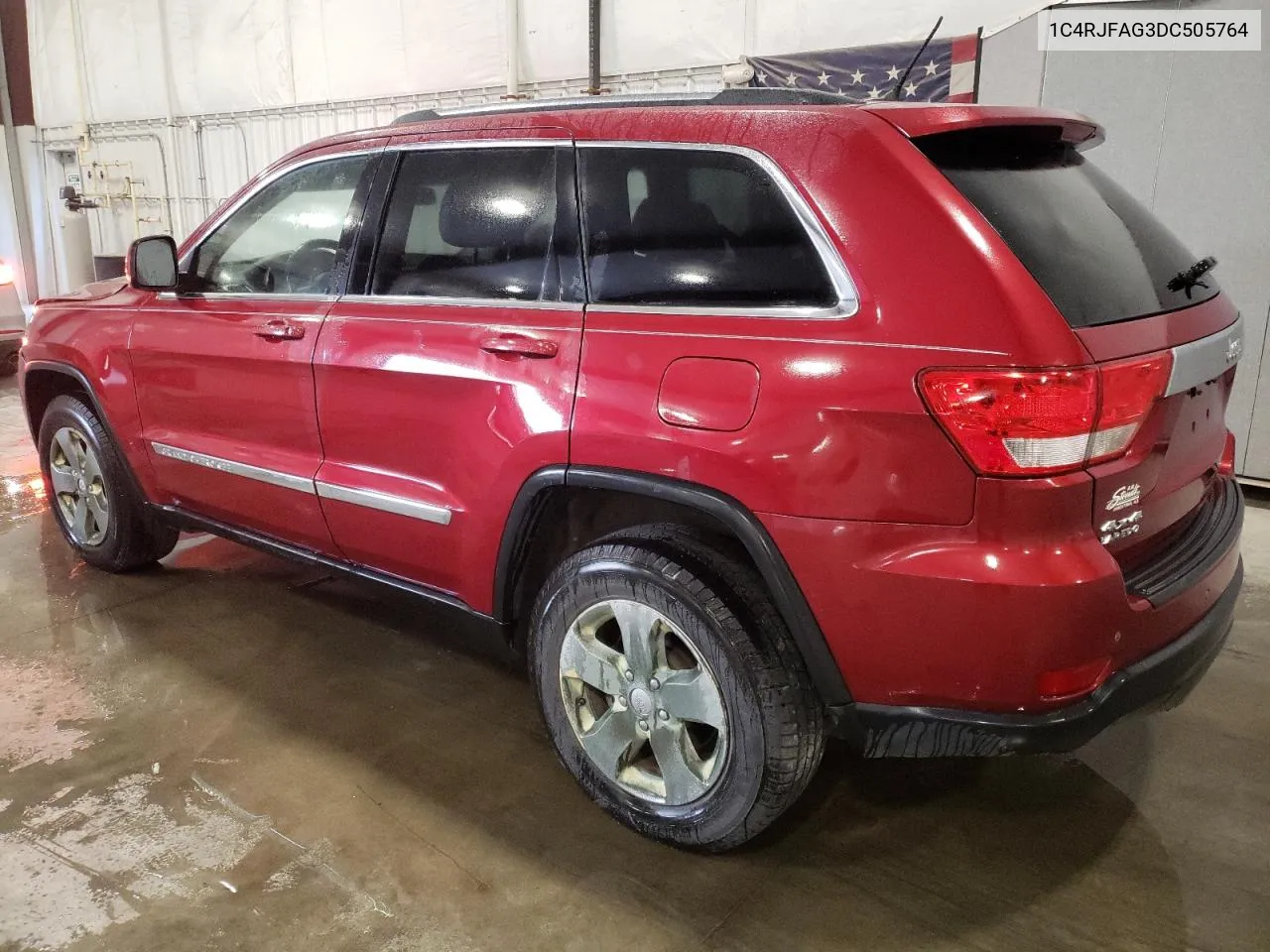 2013 Jeep Grand Cherokee Laredo VIN: 1C4RJFAG3DC505764 Lot: 75492954