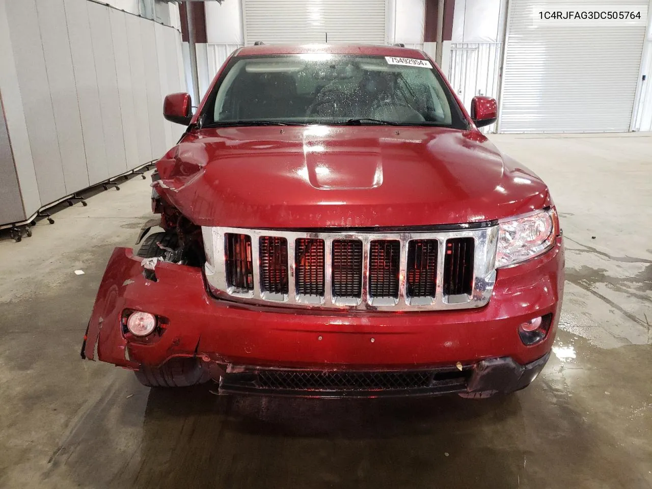 2013 Jeep Grand Cherokee Laredo VIN: 1C4RJFAG3DC505764 Lot: 75492954