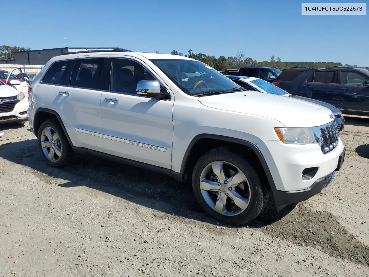 2013 Jeep Grand Cherokee Overland VIN: 1C4RJFCT5DC522673 Lot: 75511584