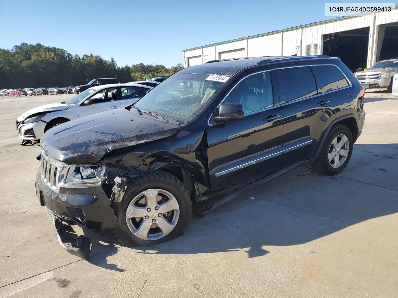 2013 Jeep Grand Cherokee Laredo VIN: 1C4RJFAG4DC599413 Lot: 75656944