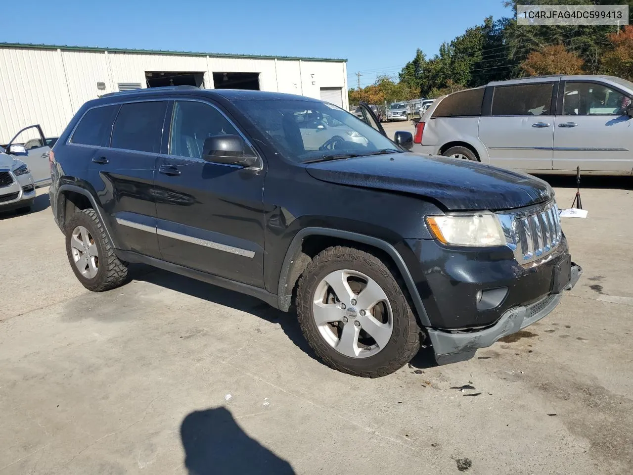 2013 Jeep Grand Cherokee Laredo VIN: 1C4RJFAG4DC599413 Lot: 75656944