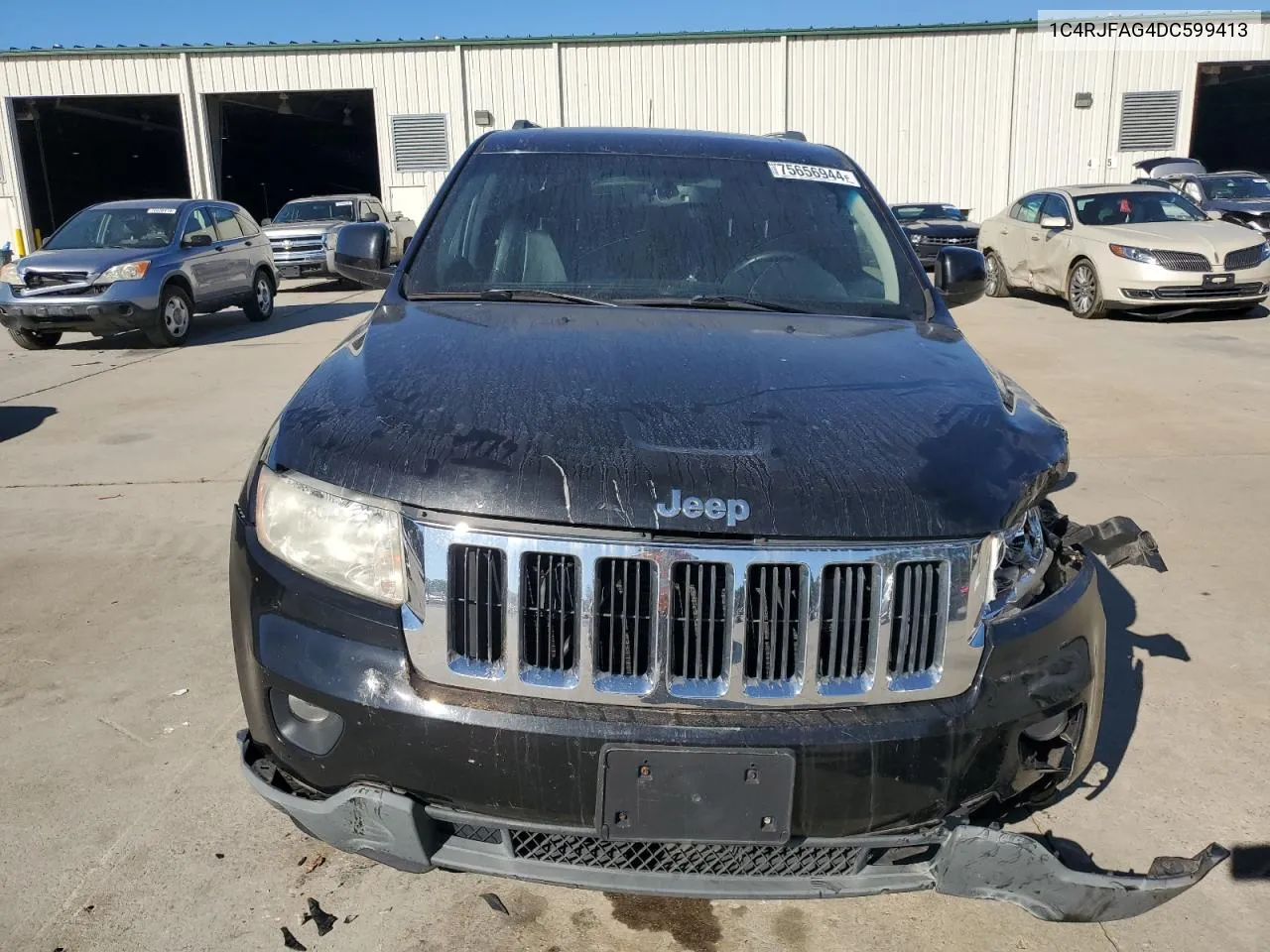 2013 Jeep Grand Cherokee Laredo VIN: 1C4RJFAG4DC599413 Lot: 75656944